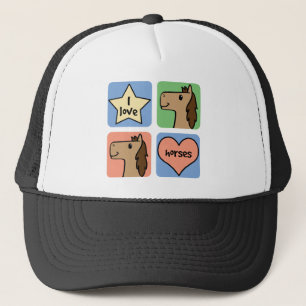 Boné Clipart bonito dos desenhos animados eu amo