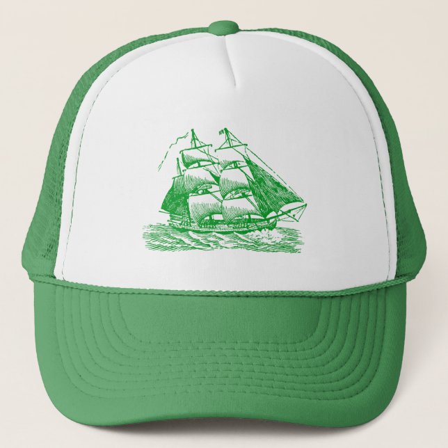 Boné Clipper - Grass Green (Frente)