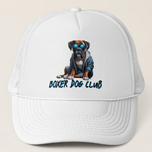 Boné Clube Divertido do Cão Boxer