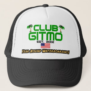 Boné Clube Gitmo: Waterboarding ao longo de um ano!