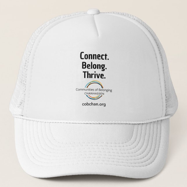 Boné CoBC Hat - Conectar Belong Thrive (Frente)