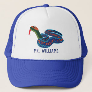 Boné Cobra da Califórnia Red Sided Garter Personalizada