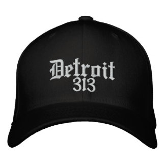 Boné Código da área de Detroit 313