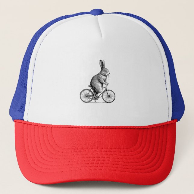 Boné Coelho Em Bicicleta De Bicicleta De Bicicleta W (Frente)