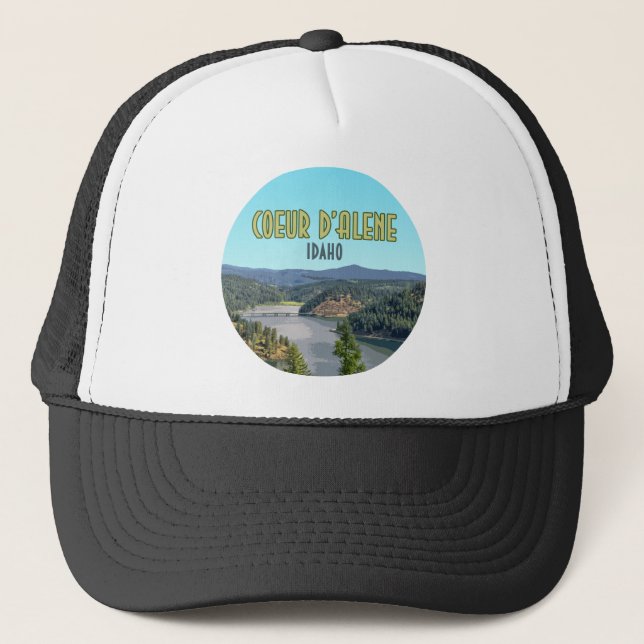 Boné Coeur d’Alene Idaho Souvenir (Frente)