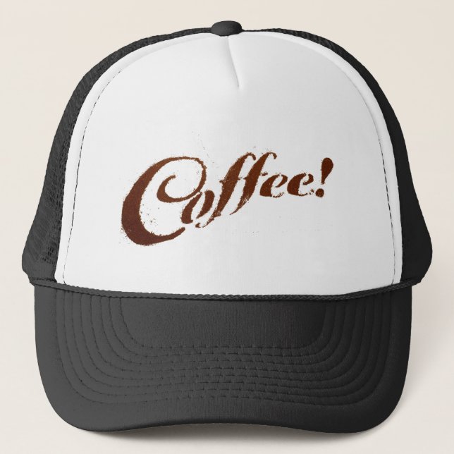 Boné Coffee Grounds Coffee - Hat/Cap (Frente)