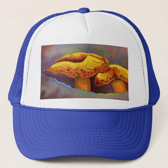 Boné Cogumelo, banheiro de torta, chapéu de fungo (Frente)