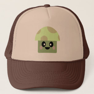 BONÉ COGUMELO KAWAII CHAPÉU ENGRAÇADO