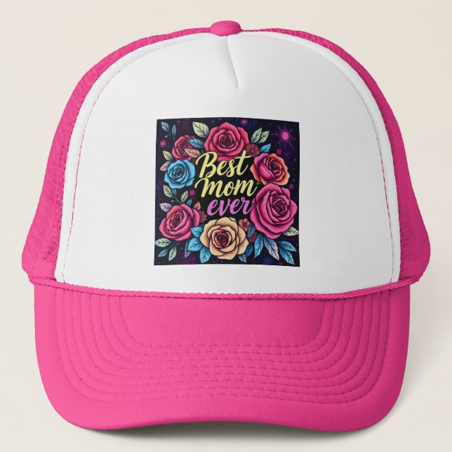 Boné Coleção Popular Floral de Luxo (Frente)