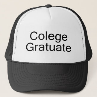 Boné Colege Gratuate (formando da faculdade)