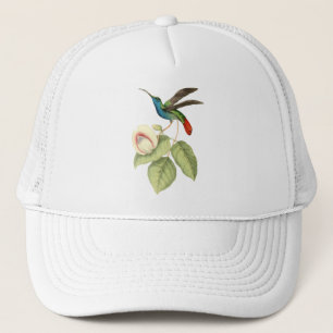 Boné Colibri e flor