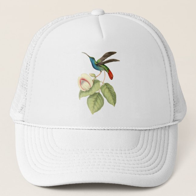 Boné Colibri e flor (Frente)
