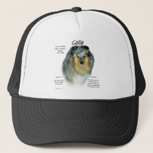 Boné Collie (mácula bruta) Design de História