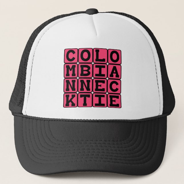 Boné Colombian Necktie, Method of Execution (Frente)