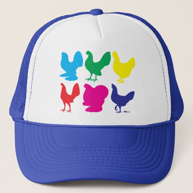 Boné Colorida Hens (Frente)