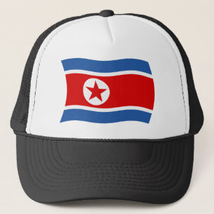 Boné com a Bandeira da Coreia do Norte