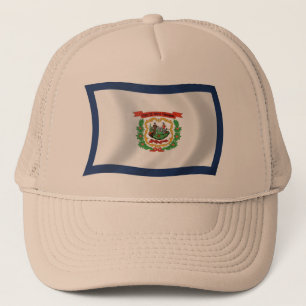 Boné com a Bandeira da Virgínia Ocidental