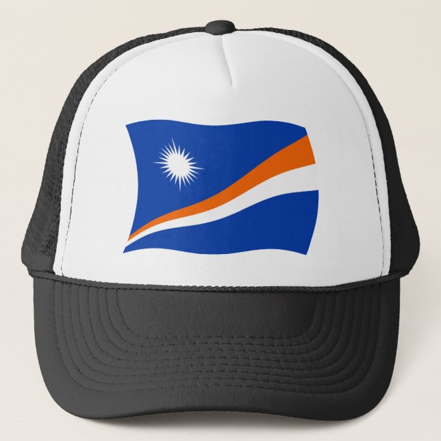 Boné com a Bandeira das Ilhas Marshall (Frente)