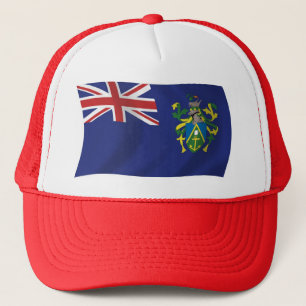 Boné com a Bandeira das Ilhas Pitcairn