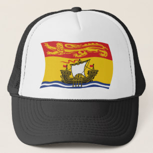 Boné com a Bandeira de New Brunswick