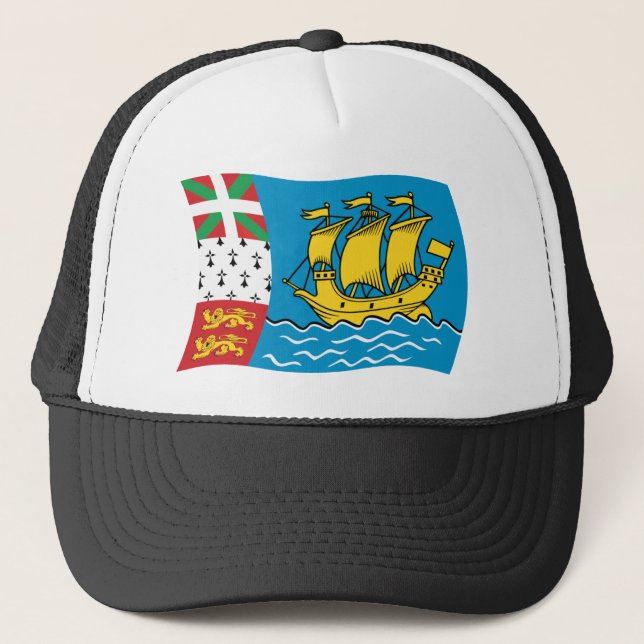 Boné com a Bandeira de São Pedro e Miquelão (Frente)