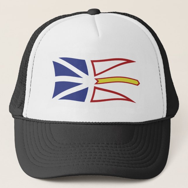 Boné com a Bandeira de Terra Nova e Labrador (Frente)