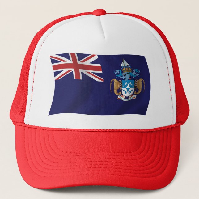 Boné com a Bandeira de Tristan da Cunha (Frente)