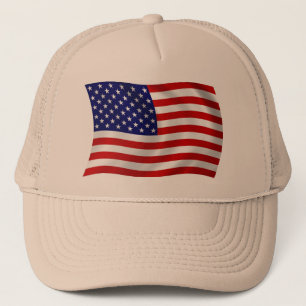Boné com a Bandeira dos Estados Unidos da América