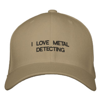 Boné com eu adoro a DETECÇÃO de METAL.