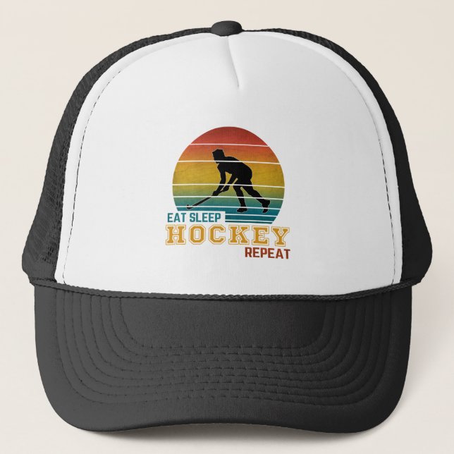 Boné Coma Sonho Hockey Repita  (Frente)