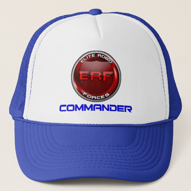 BONÉ COMANDANTE CHAPÉU DE ERF (Frente)