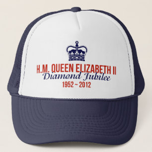 Boné comemorativo do jubileu de diamante