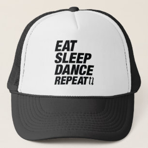 Boné Comer Dormir Dançar Repetir
