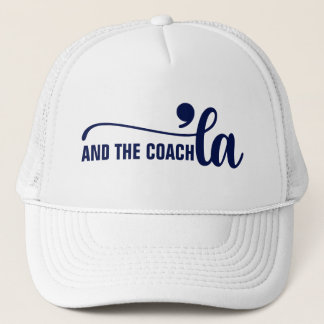 Boné Comma la & Coach | Kamala Harris Coach Blue