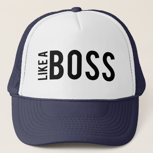 Boné COMO um CHEFE (Frente)
