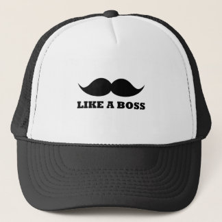 Boné COMO UM CHEFE, design do moustache