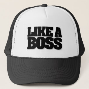 Boné COMO UM CHEFE, um design para o chefe!