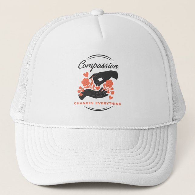 Boné Compassion Changes Everything Inspirational (Frente)