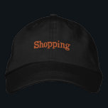 Boné Comprando a cor de texto Dourada Ashley personaliz<br><div class="desc">Comprando o nome do texto Ashley Dourada cor de texto Chapeuta Preto adorável Visor ou Bonés bordados Este chapéu pode ser útil para Comprar amantes. Compro on-line, compro off-line, compra no horário do festival, Aniversário, Vestido, Artigos de mercearia, Aniversário etc.</div>