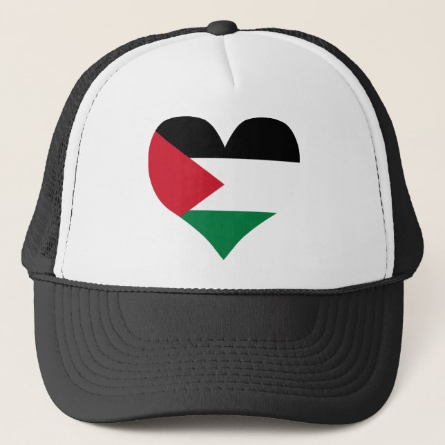 Boné Compre a bandeira de Palestina (Frente)