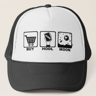 Boné Compre a lua de Hodl