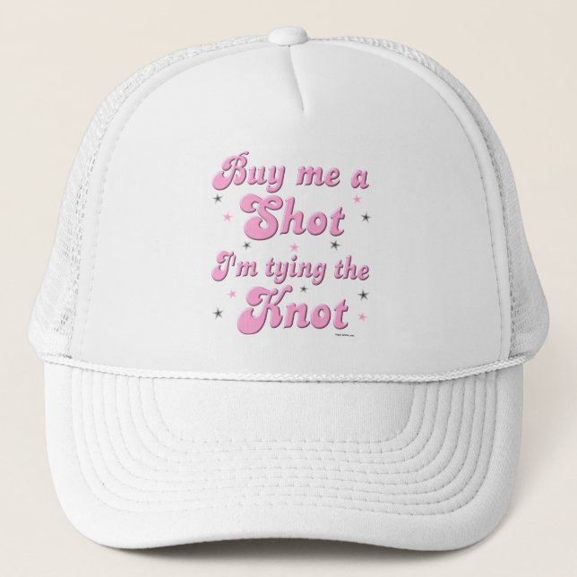 Boné Compre-me um chapéu do bachelorette do tiro (Frente)