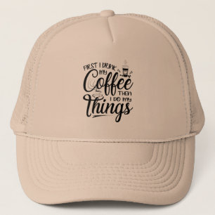 Boné compro de café unisex