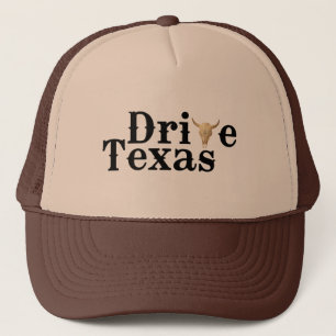 Boné Conduza o chapéu de Texas Brown
