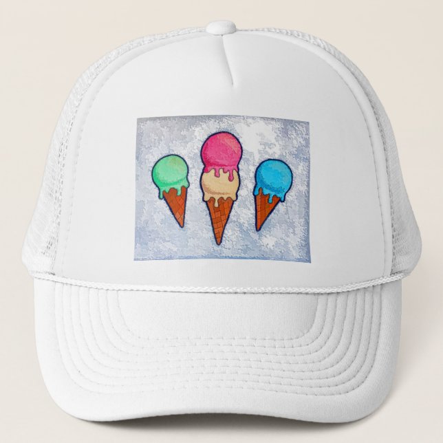 Boné Cones de sorvete (Frente)