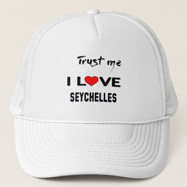 Boné Confie-me amor Seychelles. de I (Frente)
