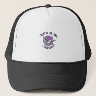 Boné Confie no Senhor Pombo Camiseta Cristã Design (2