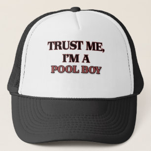 Boné Confie que eu mim é UM MENINO da PISCINA