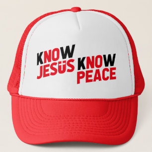 Boné Conheça Jesus Conheça a Paz Cristã