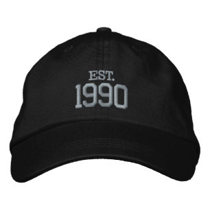 Boné Conmemorativo de Ano / Data Personalizado